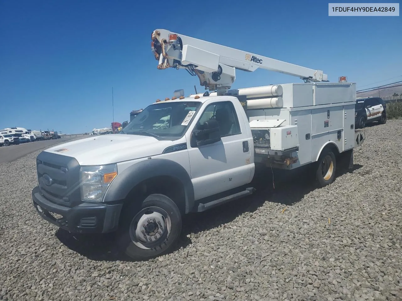 2013 Ford F450 Super Duty VIN: 1FDUF4HY9DEA42849 Lot: 74756444