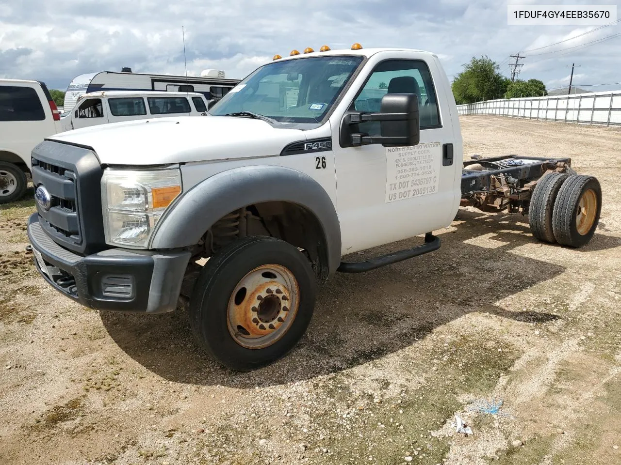 1FDUF4GY4EEB35670 2014 Ford F450 Super Duty