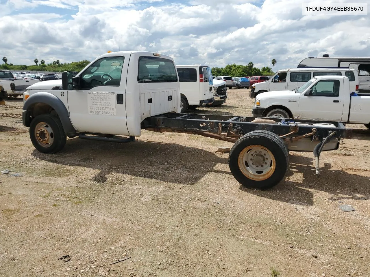 1FDUF4GY4EEB35670 2014 Ford F450 Super Duty