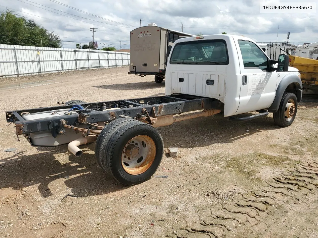 2014 Ford F450 Super Duty VIN: 1FDUF4GY4EEB35670 Lot: 69960344