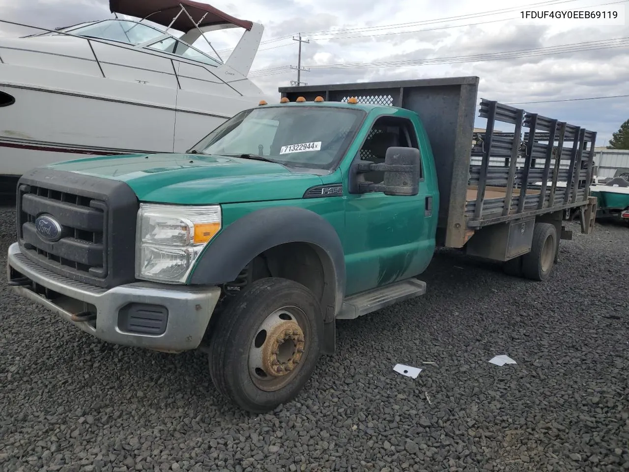 2014 Ford F450 Super Duty VIN: 1FDUF4GY0EEB69119 Lot: 71322944