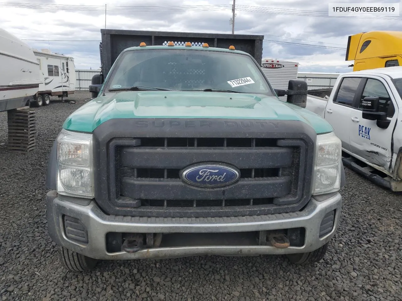 2014 Ford F450 Super Duty VIN: 1FDUF4GY0EEB69119 Lot: 71322944