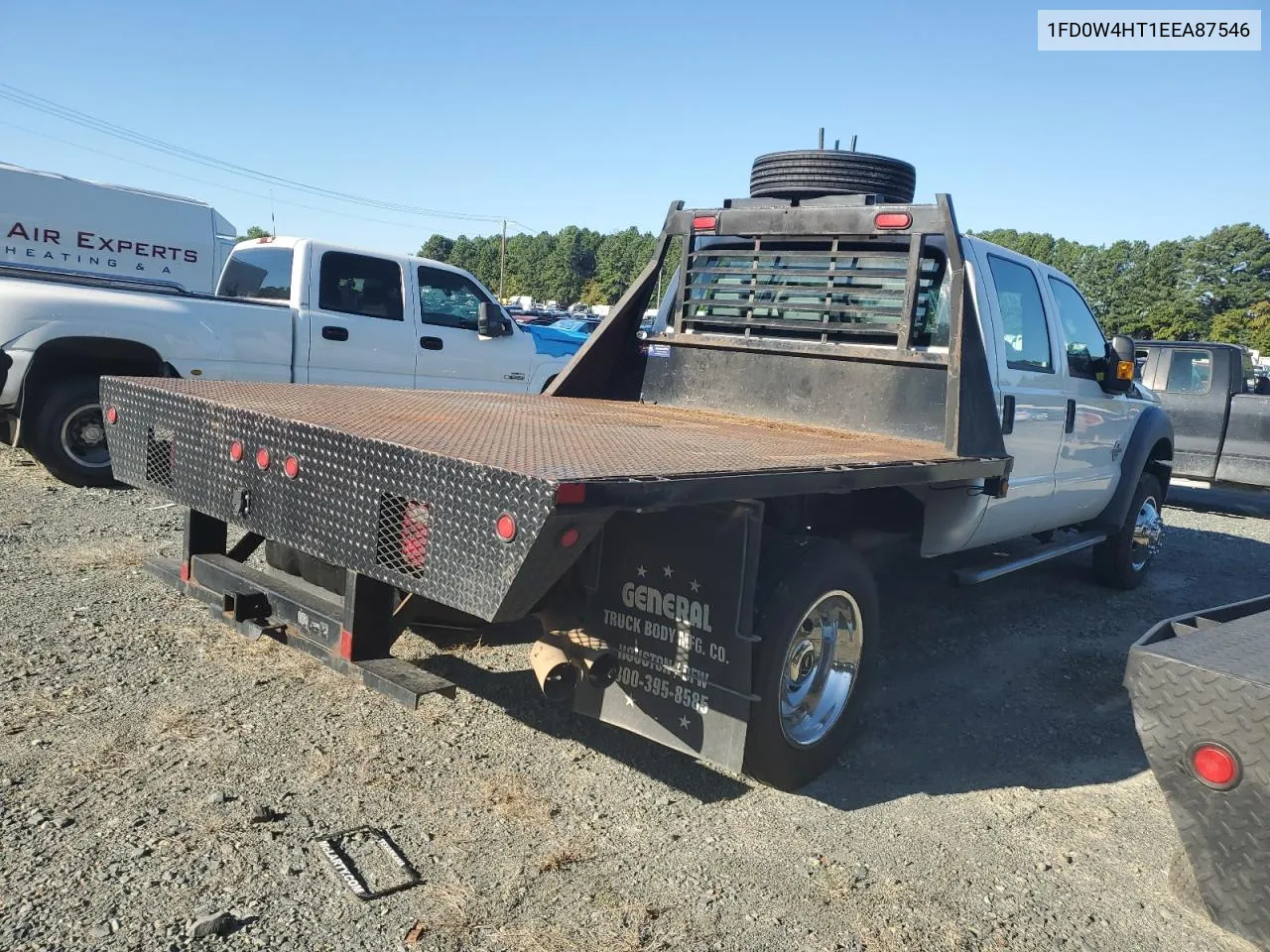 2014 Ford F450 Super Duty VIN: 1FD0W4HT1EEA87546 Lot: 72622224