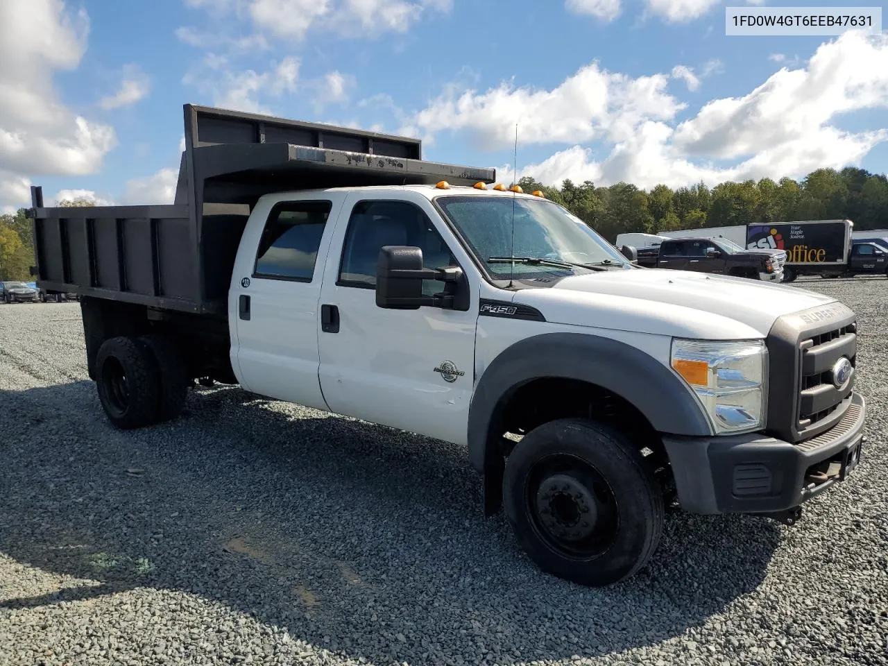 2014 Ford F450 Super Duty VIN: 1FD0W4GT6EEB47631 Lot: 74019044