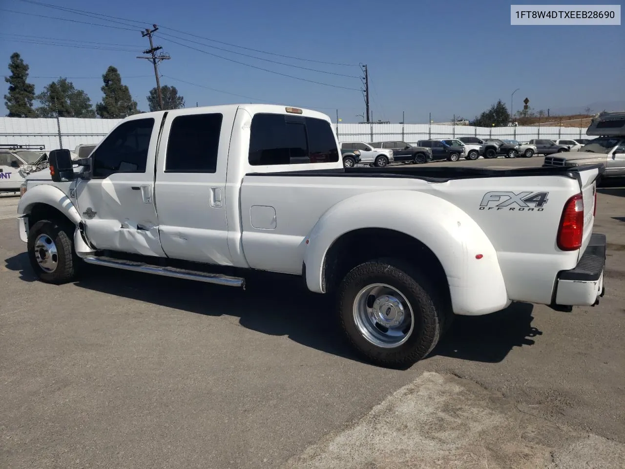 2014 Ford F450 Super Duty VIN: 1FT8W4DTXEEB28690 Lot: 75767634