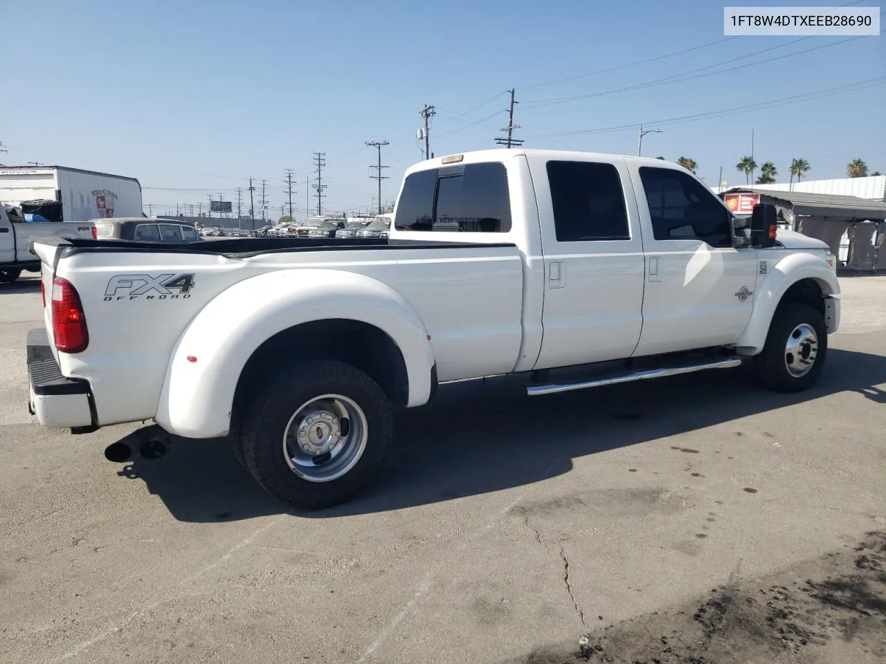 2014 Ford F450 Super Duty VIN: 1FT8W4DTXEEB28690 Lot: 75767634