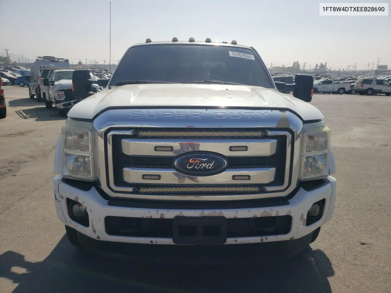 2014 Ford F450 Super Duty VIN: 1FT8W4DTXEEB28690 Lot: 75767634