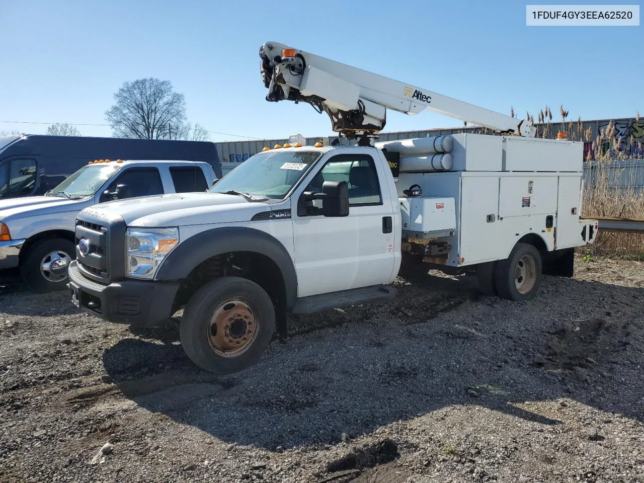 2014 Ford F450 Super Duty VIN: 1FDUF4GY3EEA62520 Lot: 77915264