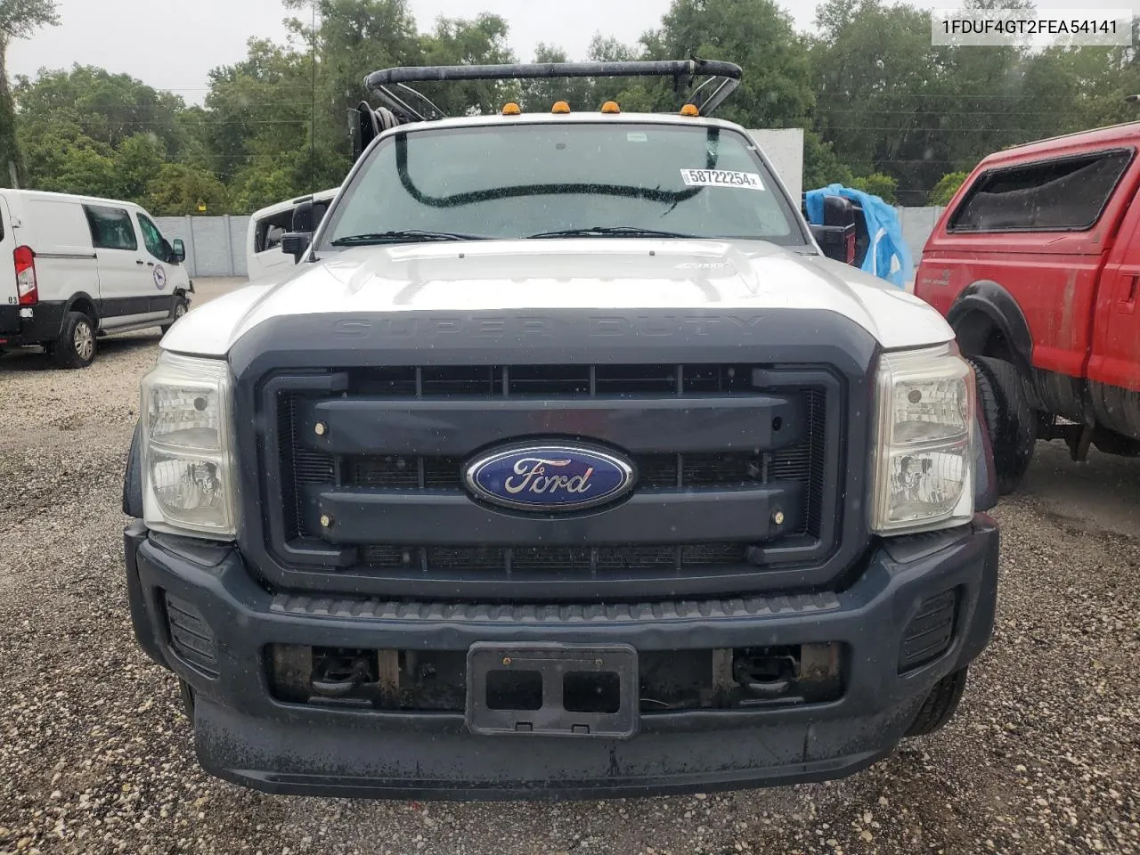 2015 Ford F450 Super Duty VIN: 1FDUF4GT2FEA54141 Lot: 58722254