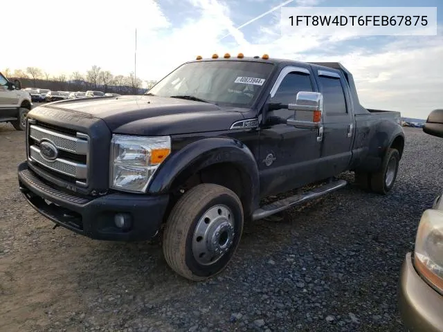 2015 Ford F450 Super Duty VIN: 1FT8W4DT6FEB67875 Lot: 60028794