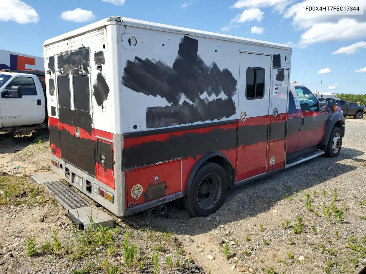 2015 Ford F450 Super Duty VIN: 1FD0X4HT7FEC17344 Lot: 61259604