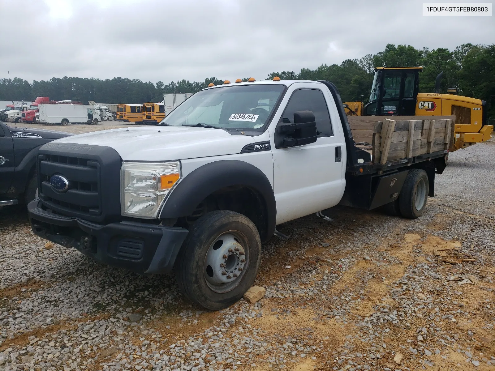 2015 Ford F450 Super Duty VIN: 1FDUF4GT5FEB80803 Lot: 63346784