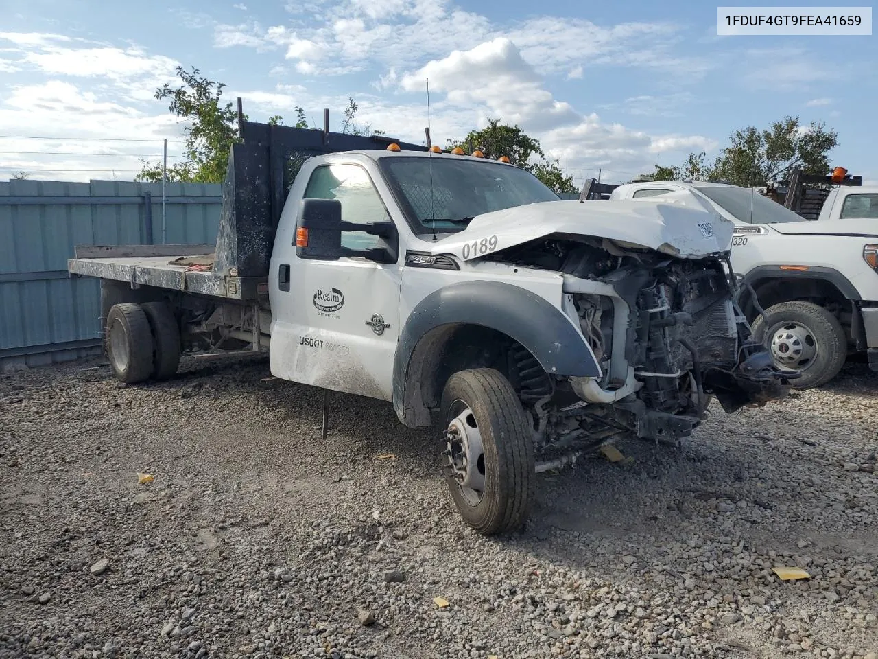 2015 Ford F450 Super Duty VIN: 1FDUF4GT9FEA41659 Lot: 71640584