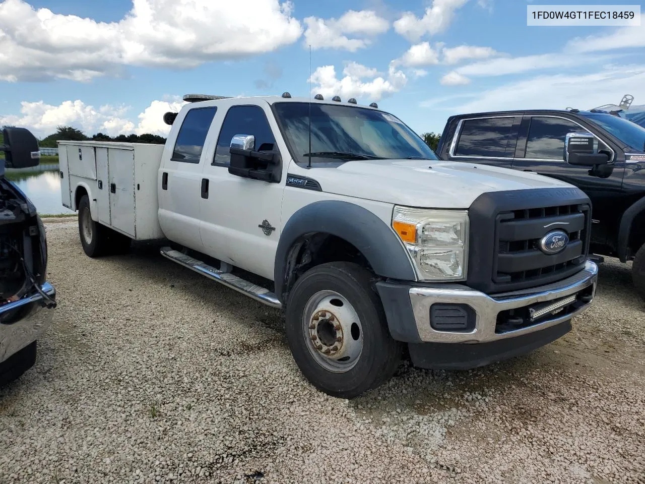 2015 Ford F450 Super Duty VIN: 1FD0W4GT1FEC18459 Lot: 71803564