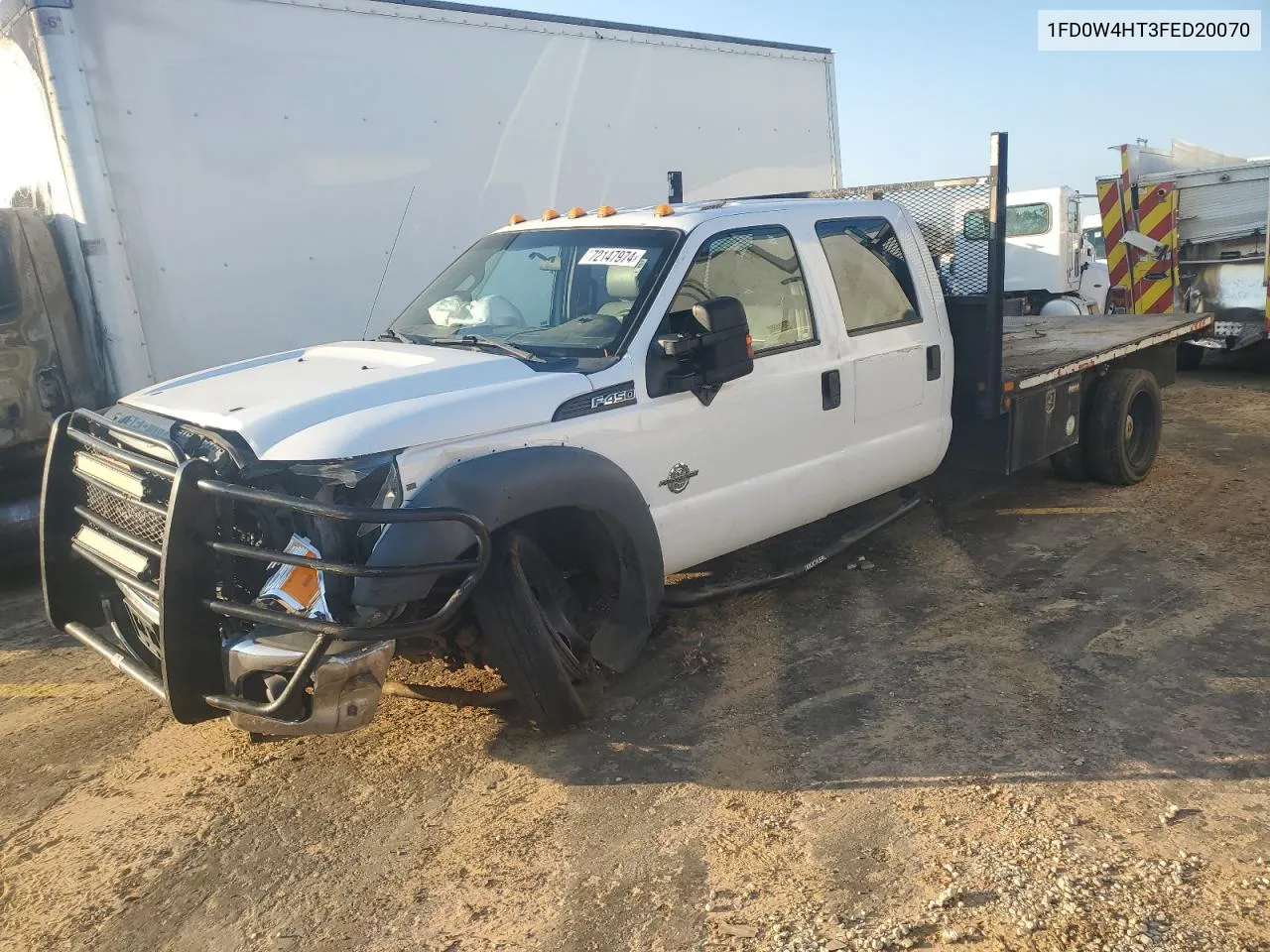 2015 Ford F450 Super Duty VIN: 1FD0W4HT3FED20070 Lot: 72147974