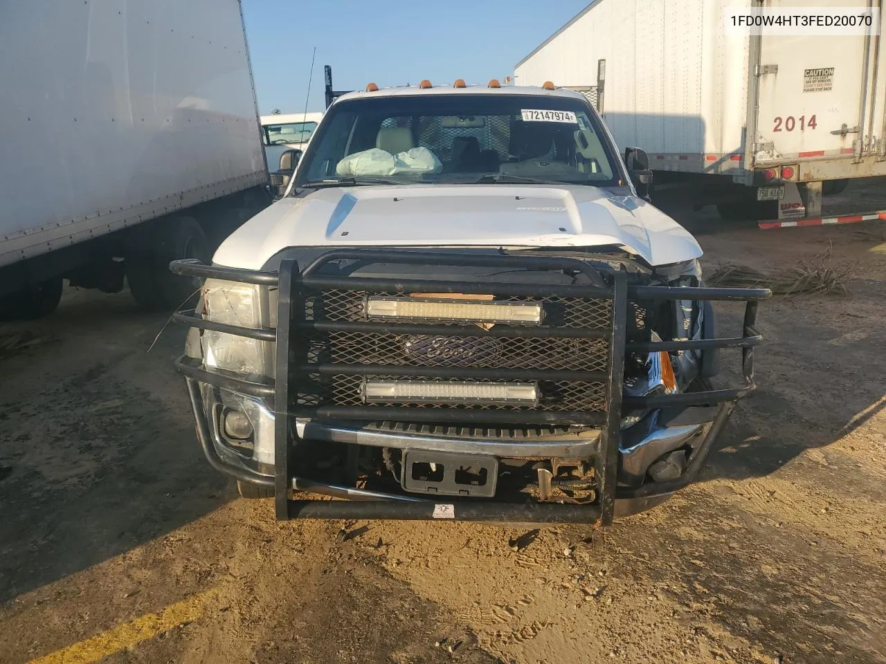 2015 Ford F450 Super Duty VIN: 1FD0W4HT3FED20070 Lot: 72147974