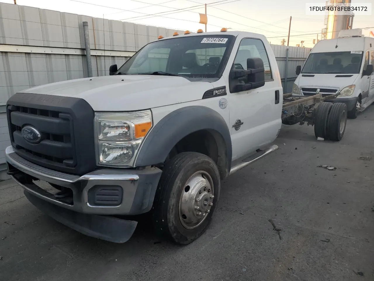 2015 Ford F450 Super Duty VIN: 1FDUF4GT8FEB34172 Lot: 79724764