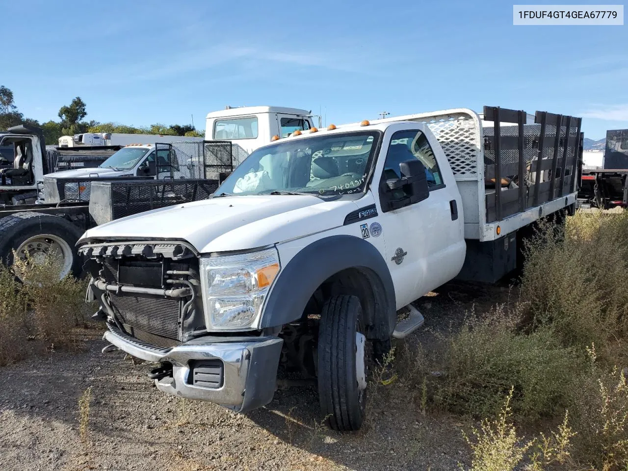 2016 Ford F450 Super Duty VIN: 1FDUF4GT4GEA67779 Lot: 74095194