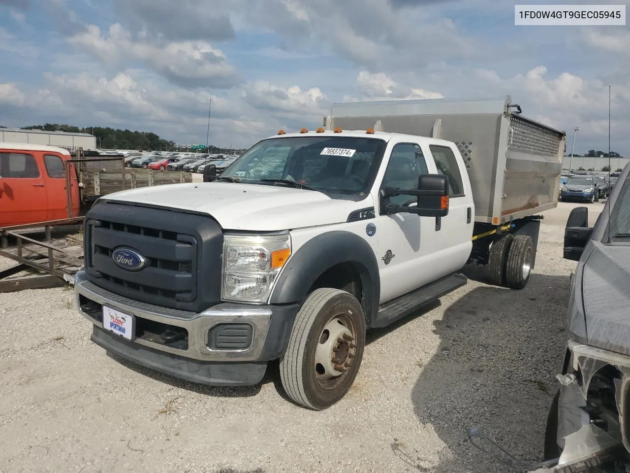 2016 Ford F450 Super Duty VIN: 1FD0W4GT9GEC05945 Lot: 76937374