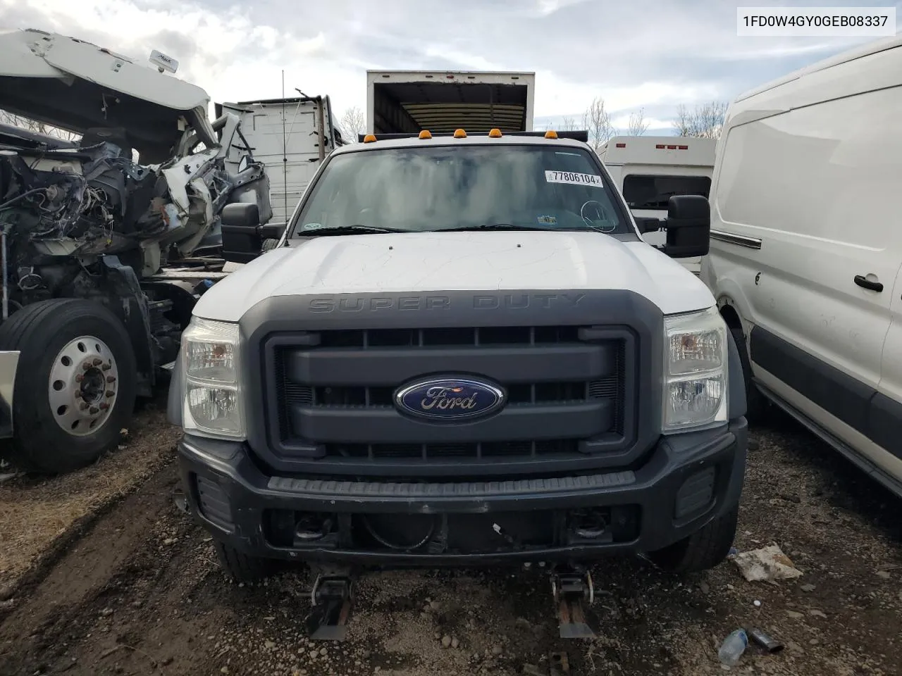 2016 Ford F450 Super Duty VIN: 1FD0W4GY0GEB08337 Lot: 77806104