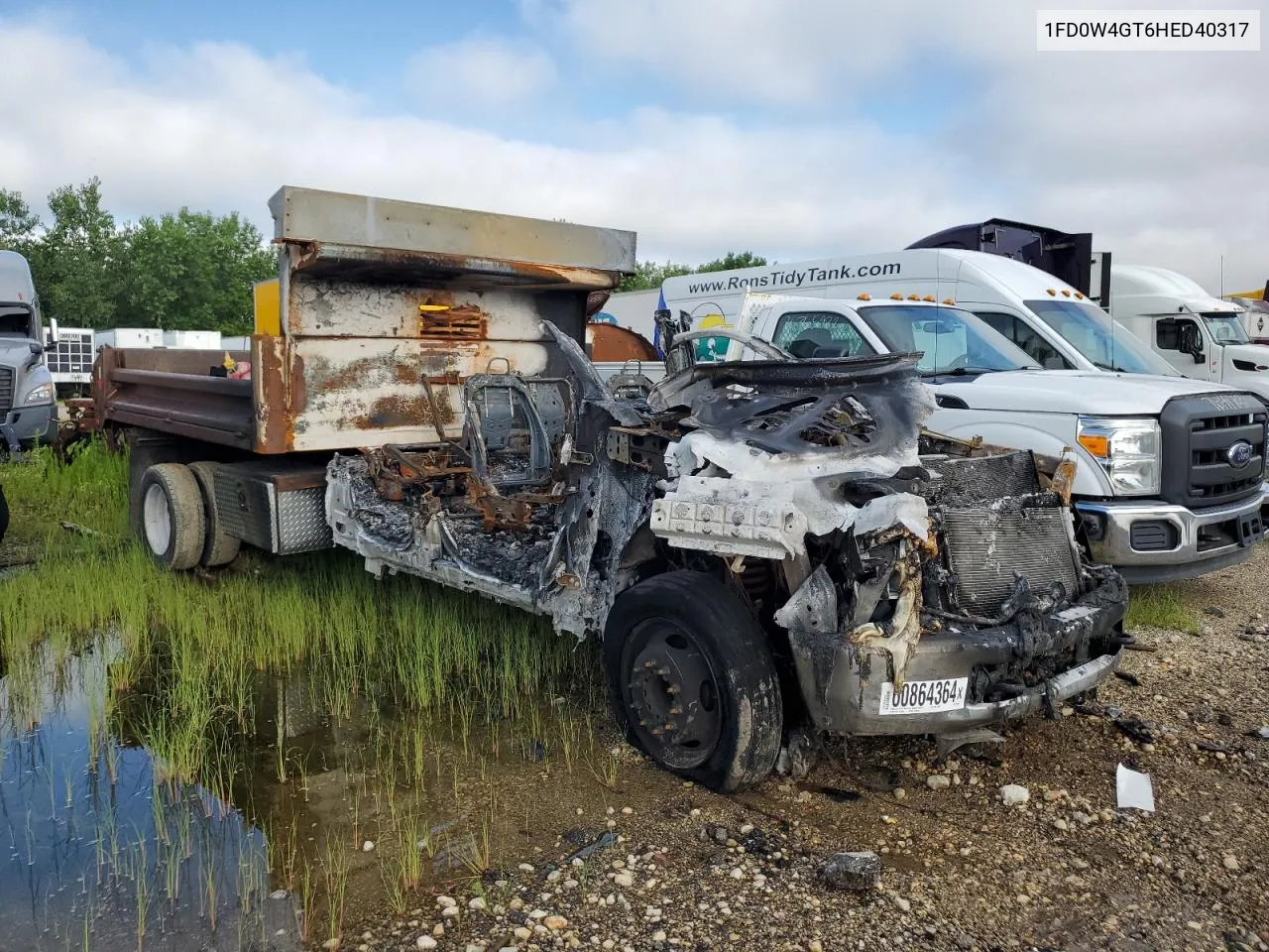 2017 Ford F450 Super Duty VIN: 1FD0W4GT6HED40317 Lot: 60864364