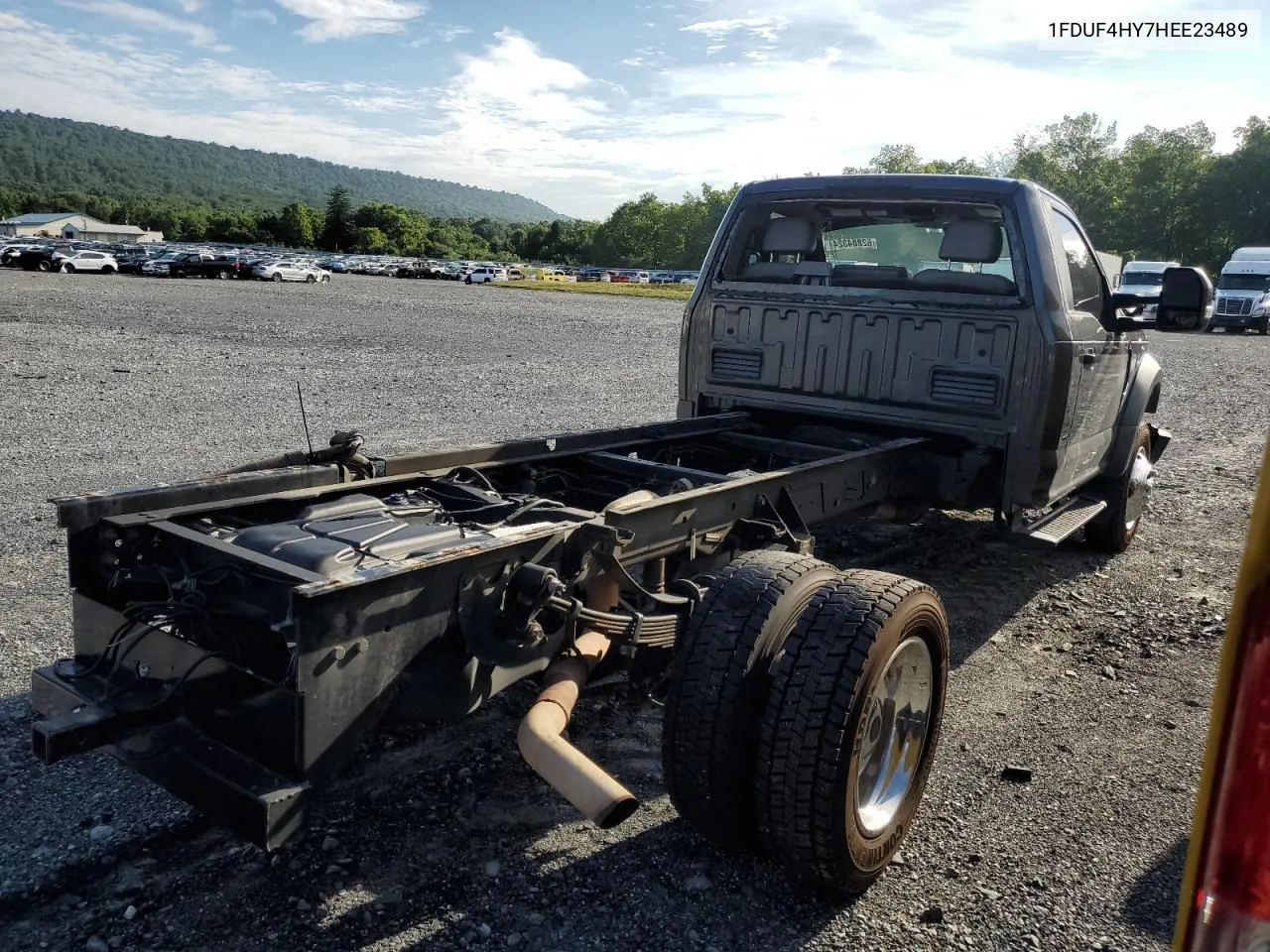 2017 Ford F450 Super Duty VIN: 1FDUF4HY7HEE23489 Lot: 62884324