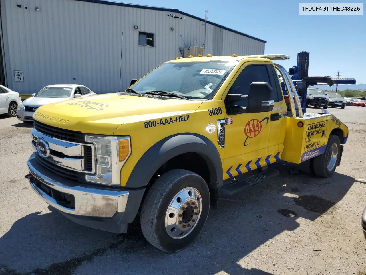 2017 Ford F450 Super Duty VIN: 1FDUF4GT1HEC48226 Lot: 70313624