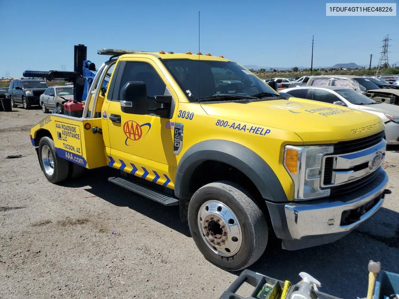 2017 Ford F450 Super Duty VIN: 1FDUF4GT1HEC48226 Lot: 70313624