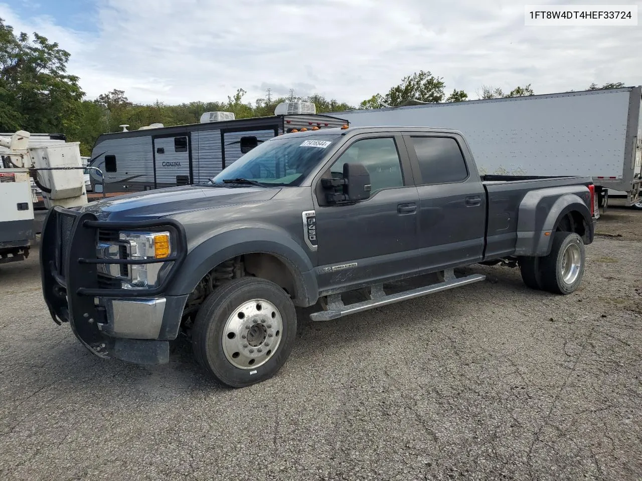 2017 Ford F450 Super Duty VIN: 1FT8W4DT4HEF33724 Lot: 71416544