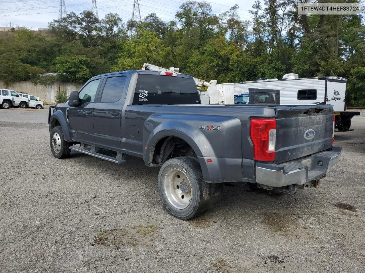 2017 Ford F450 Super Duty VIN: 1FT8W4DT4HEF33724 Lot: 71416544