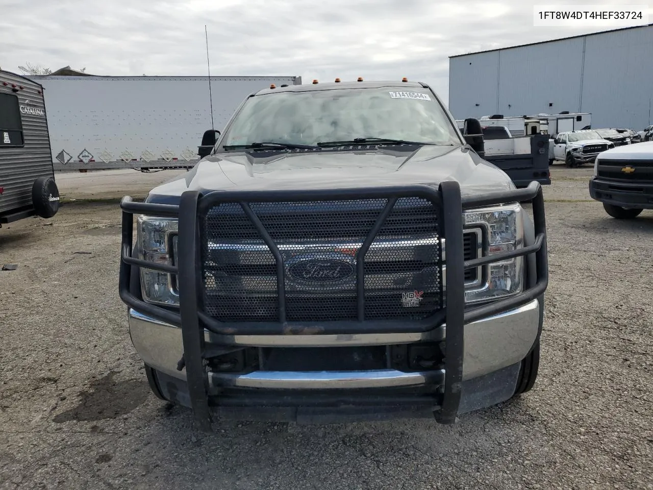 2017 Ford F450 Super Duty VIN: 1FT8W4DT4HEF33724 Lot: 71416544