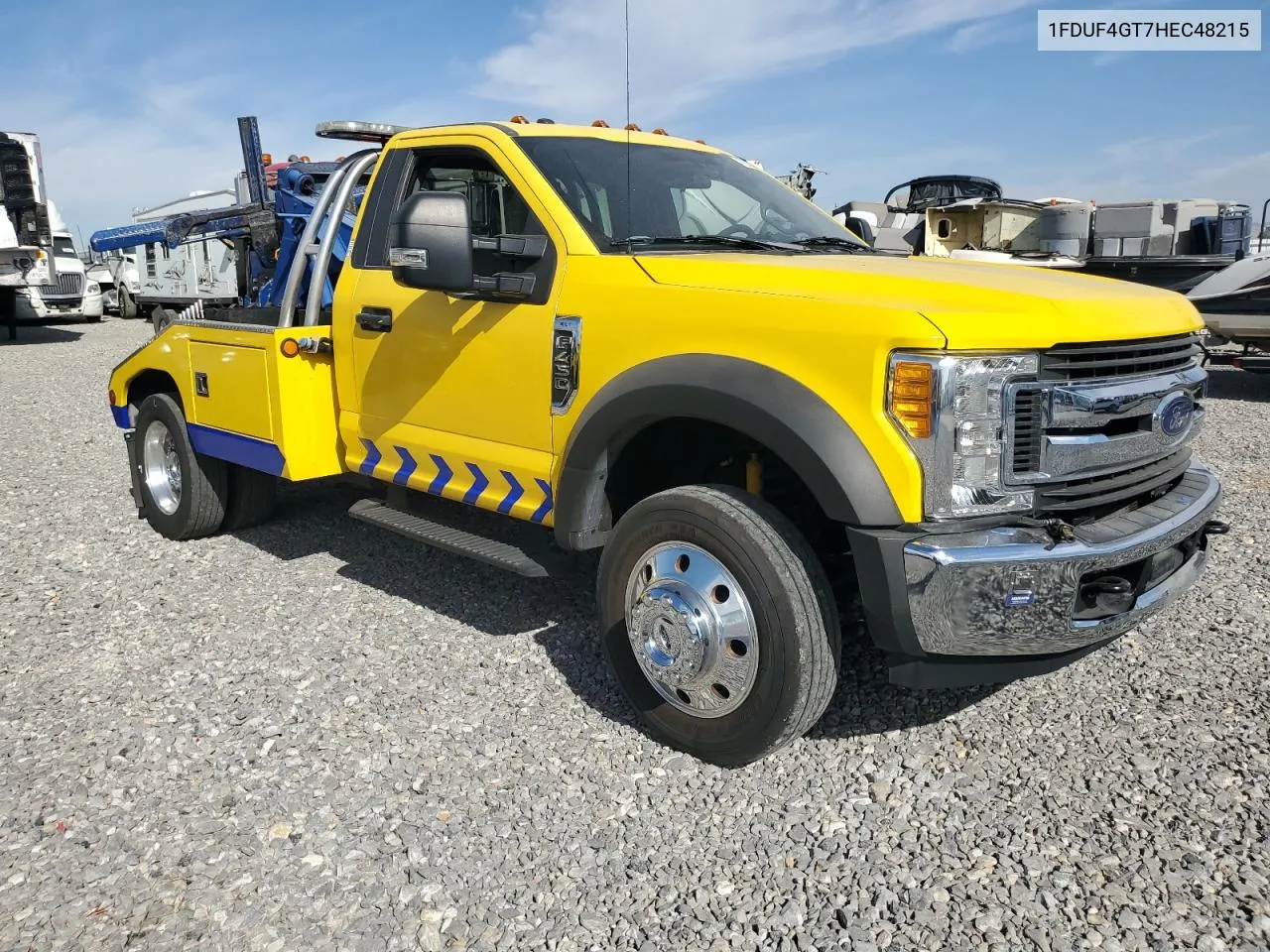 2017 Ford F450 Super Duty VIN: 1FDUF4GT7HEC48215 Lot: 73440034