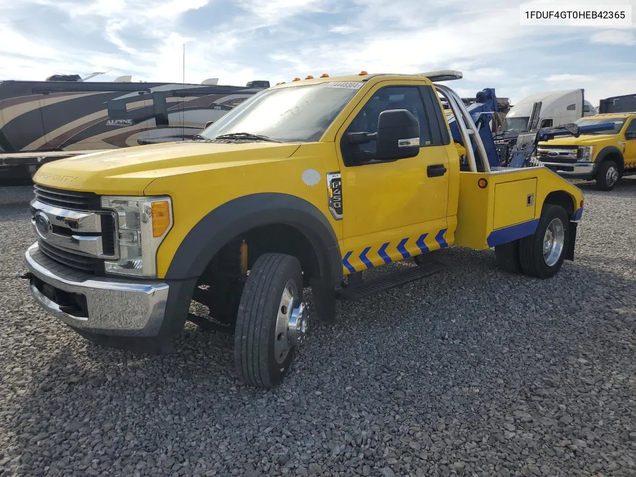 2017 Ford F450 Super Duty VIN: 1FDUF4GT0HEB42365 Lot: 74448304