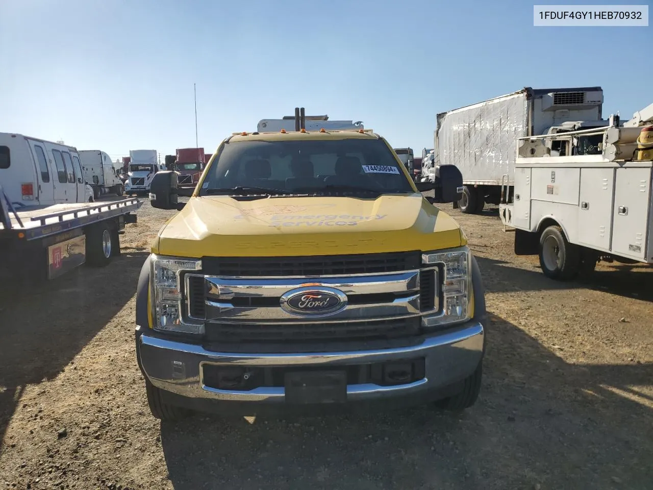 1FDUF4GY1HEB70932 2017 Ford F450 Super Duty