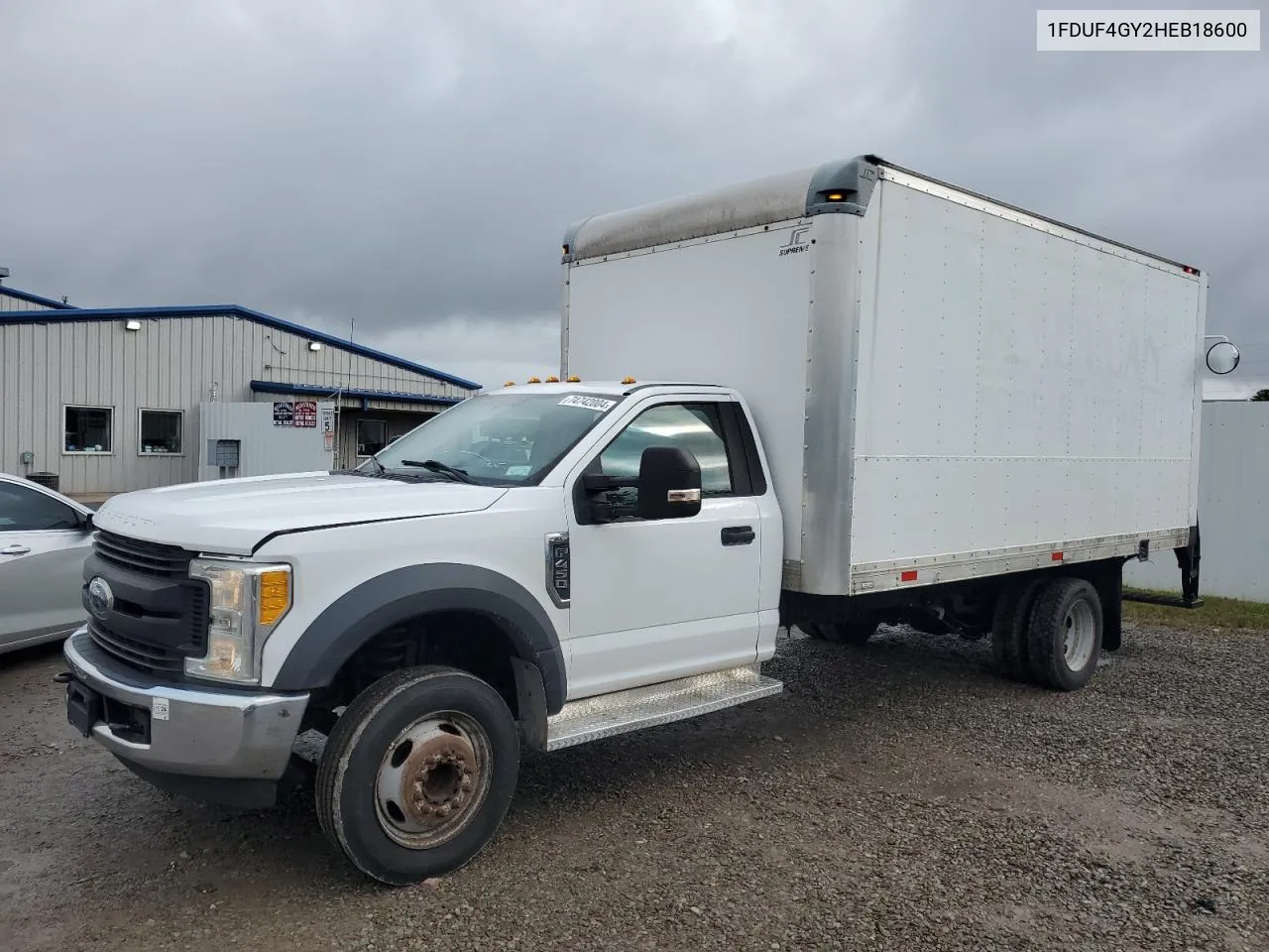 2017 Ford F450 Super Duty VIN: 1FDUF4GY2HEB18600 Lot: 74742004