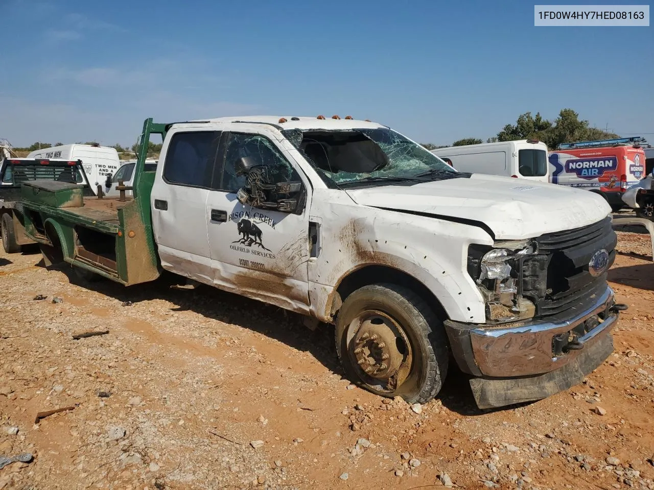 2017 Ford F450 Super Duty VIN: 1FD0W4HY7HED08163 Lot: 76792214