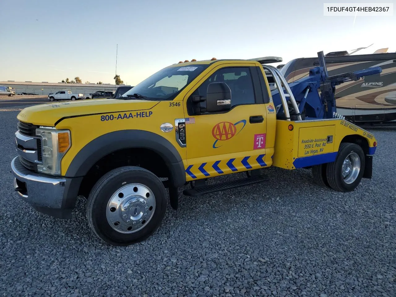 2017 Ford F450 Super Duty VIN: 1FDUF4GT4HEB42367 Lot: 80266814