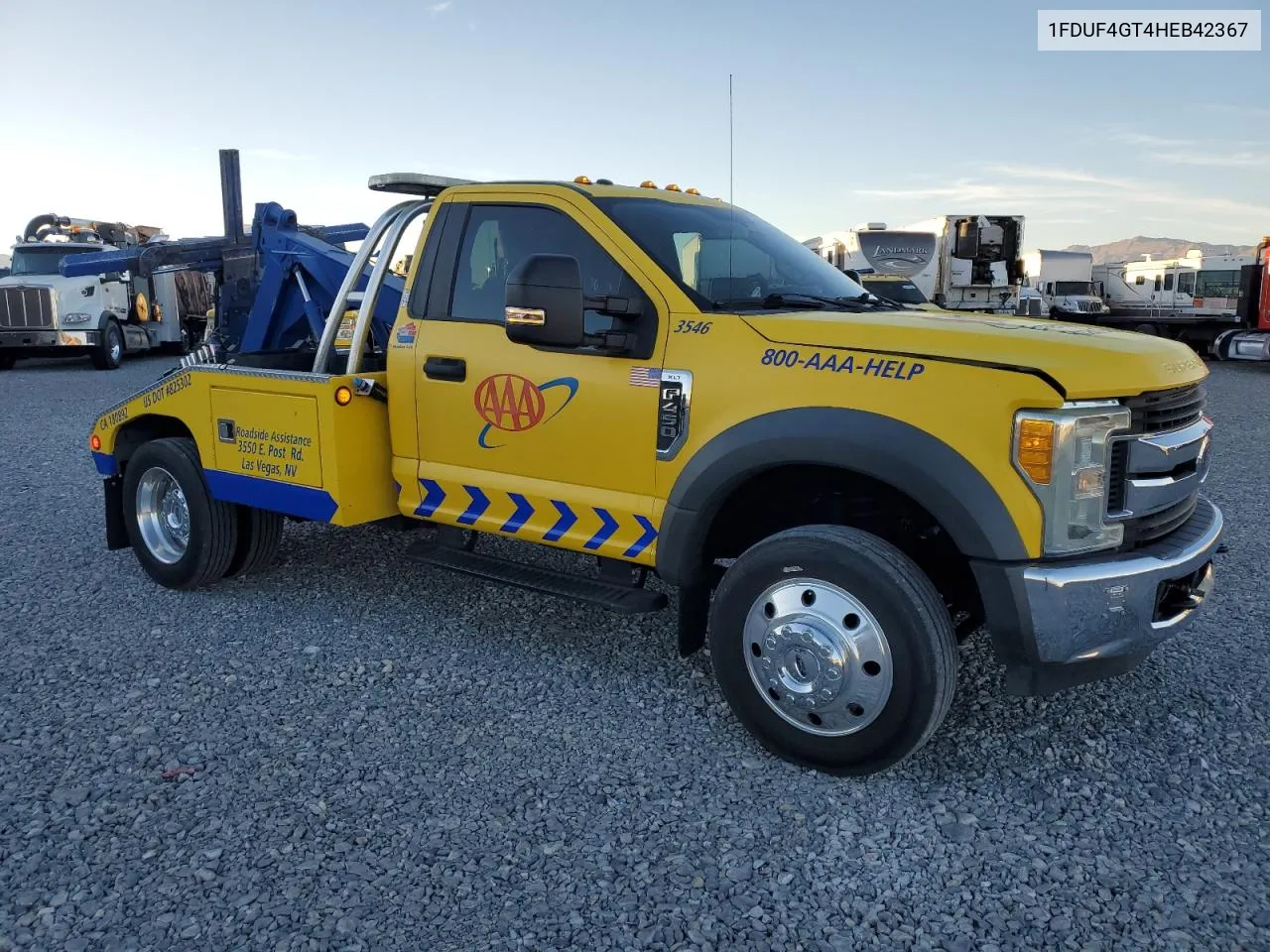 2017 Ford F450 Super Duty VIN: 1FDUF4GT4HEB42367 Lot: 80266814