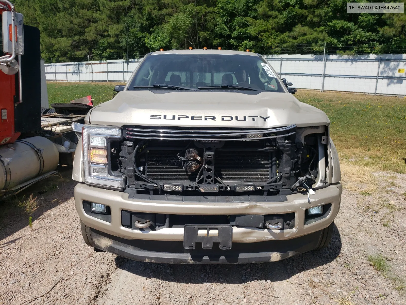 1FT8W4DTXJEB47640 2018 Ford F450 Super Duty