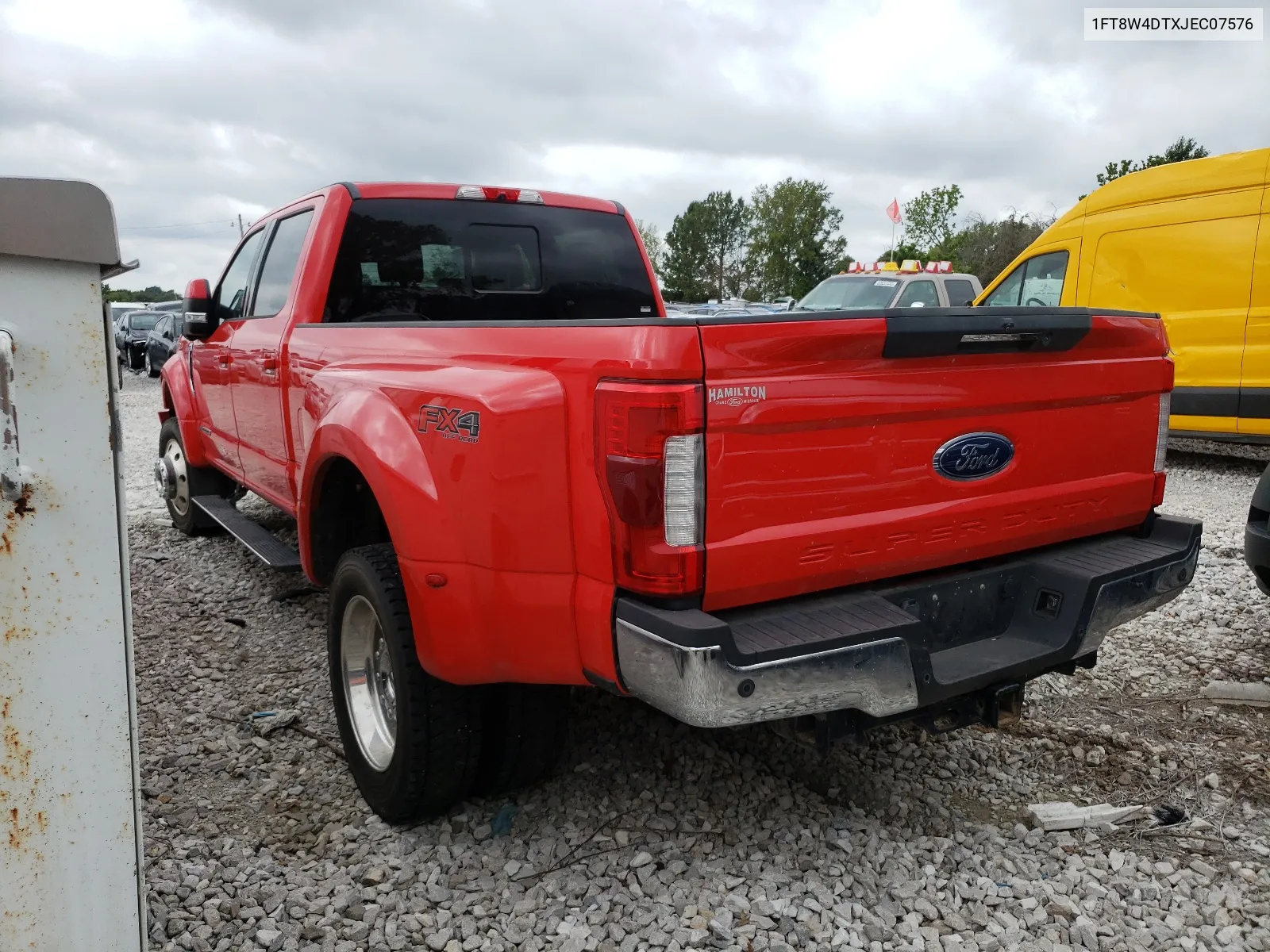 2018 Ford F450 Super Duty VIN: 1FT8W4DTXJEC07576 Lot: 66168894