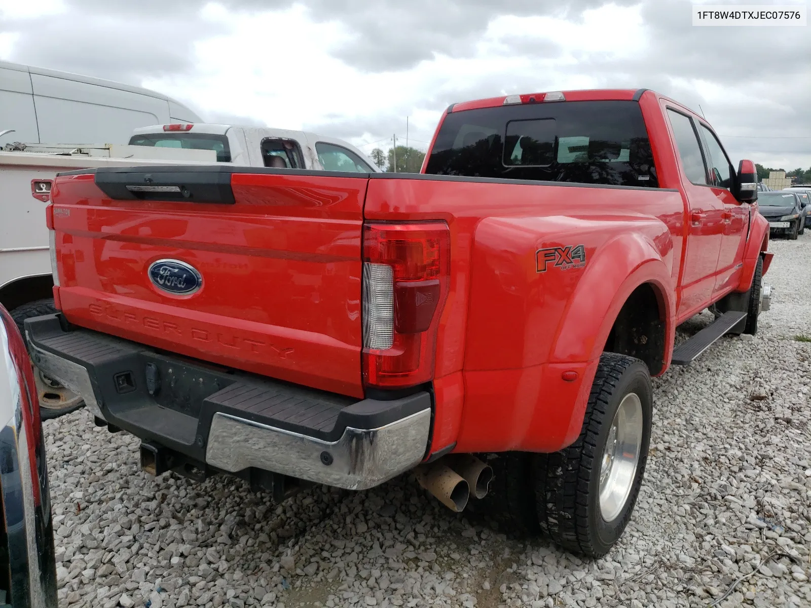 2018 Ford F450 Super Duty VIN: 1FT8W4DTXJEC07576 Lot: 66168894