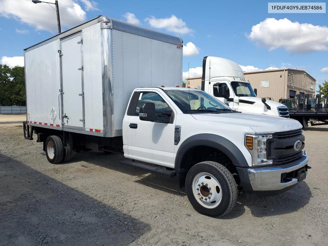 2018 Ford F450 Super Duty VIN: 1FDUF4GY9JEB74586 Lot: 71931434