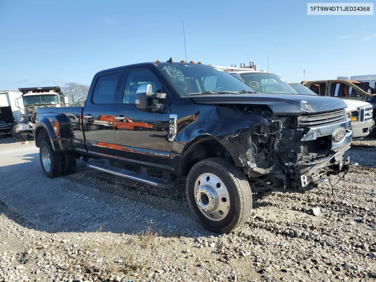 2018 Ford F450 Super Duty VIN: 1FT9W4DT1JED24368 Lot: 73235634