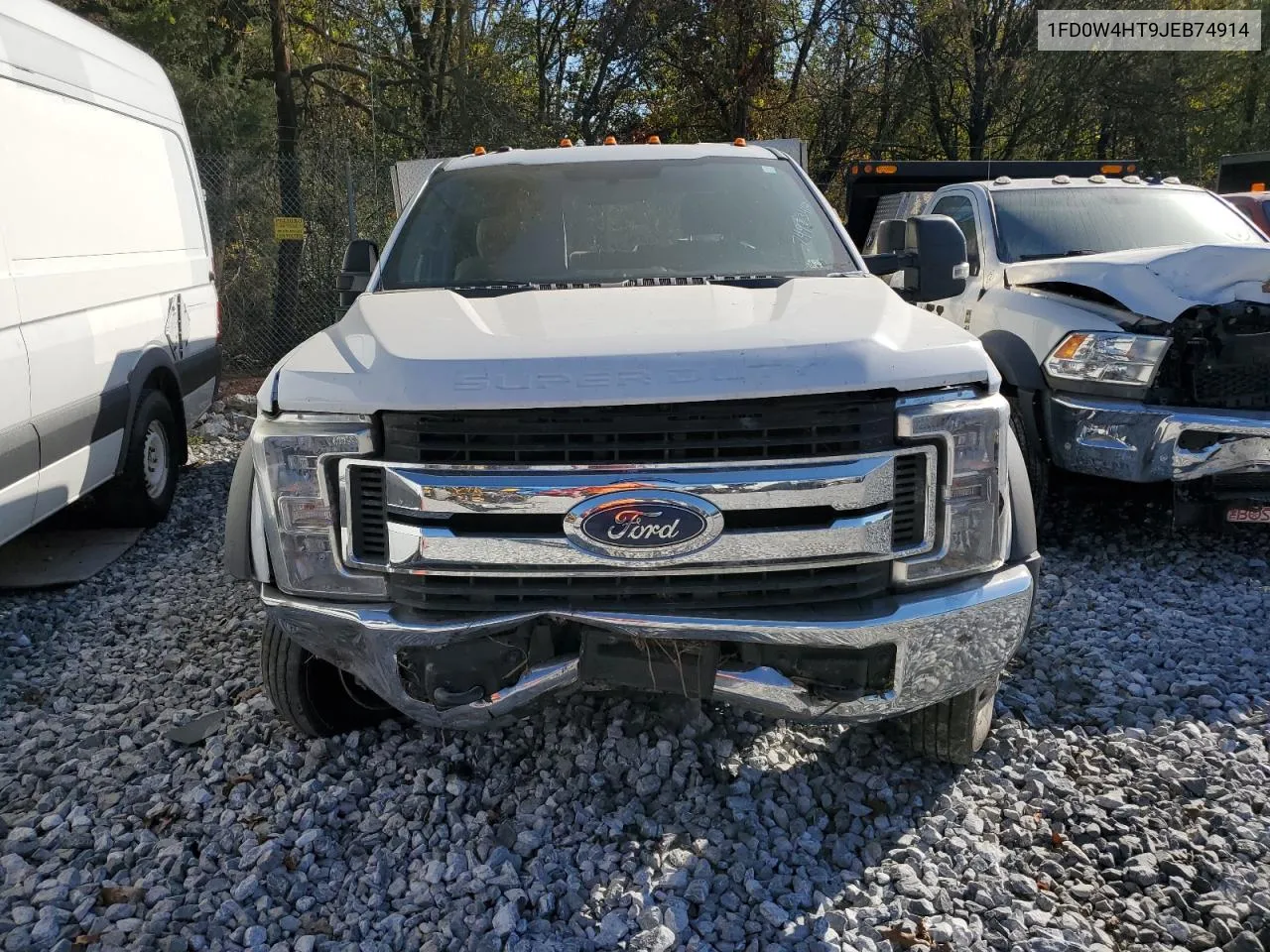 2018 Ford F450 Super Duty VIN: 1FD0W4HT9JEB74914 Lot: 74983414