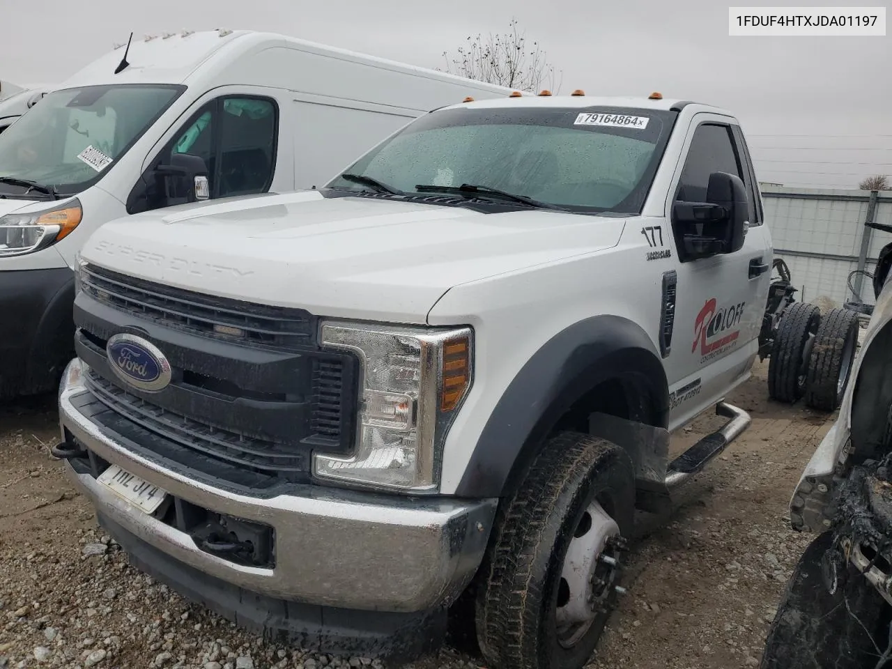 2018 Ford F450 Super Duty VIN: 1FDUF4HTXJDA01197 Lot: 79164864