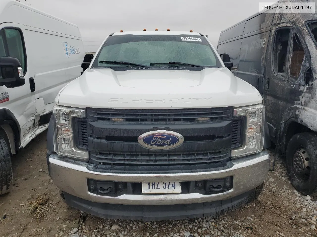 2018 Ford F450 Super Duty VIN: 1FDUF4HTXJDA01197 Lot: 79164864