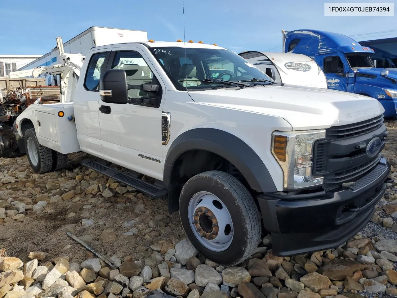 2018 Ford F450 Super Duty VIN: 1FD0X4GT0JEB74394 Lot: 79717624