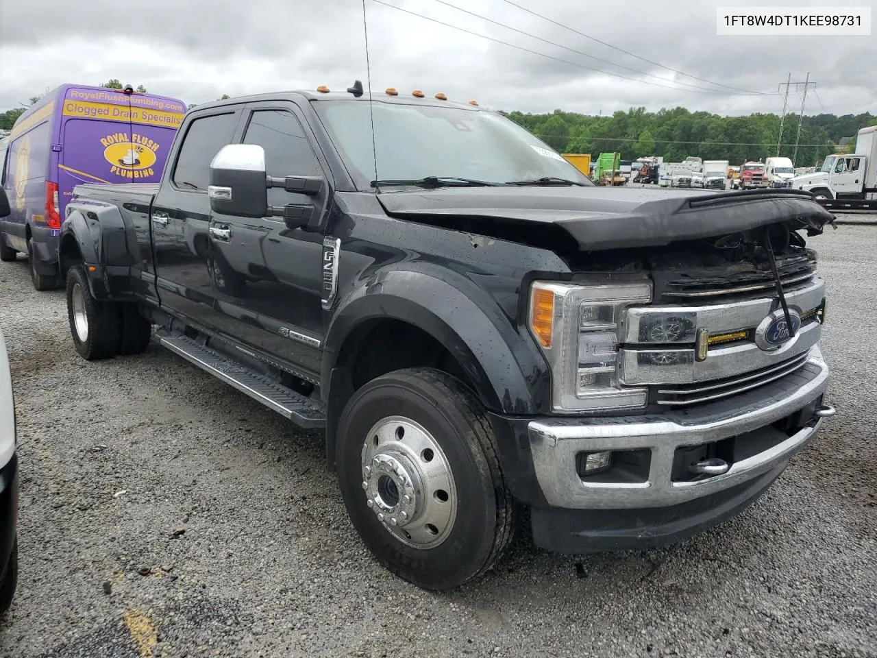 2019 Ford F450 Super Duty VIN: 1FT8W4DT1KEE98731 Lot: 53891554