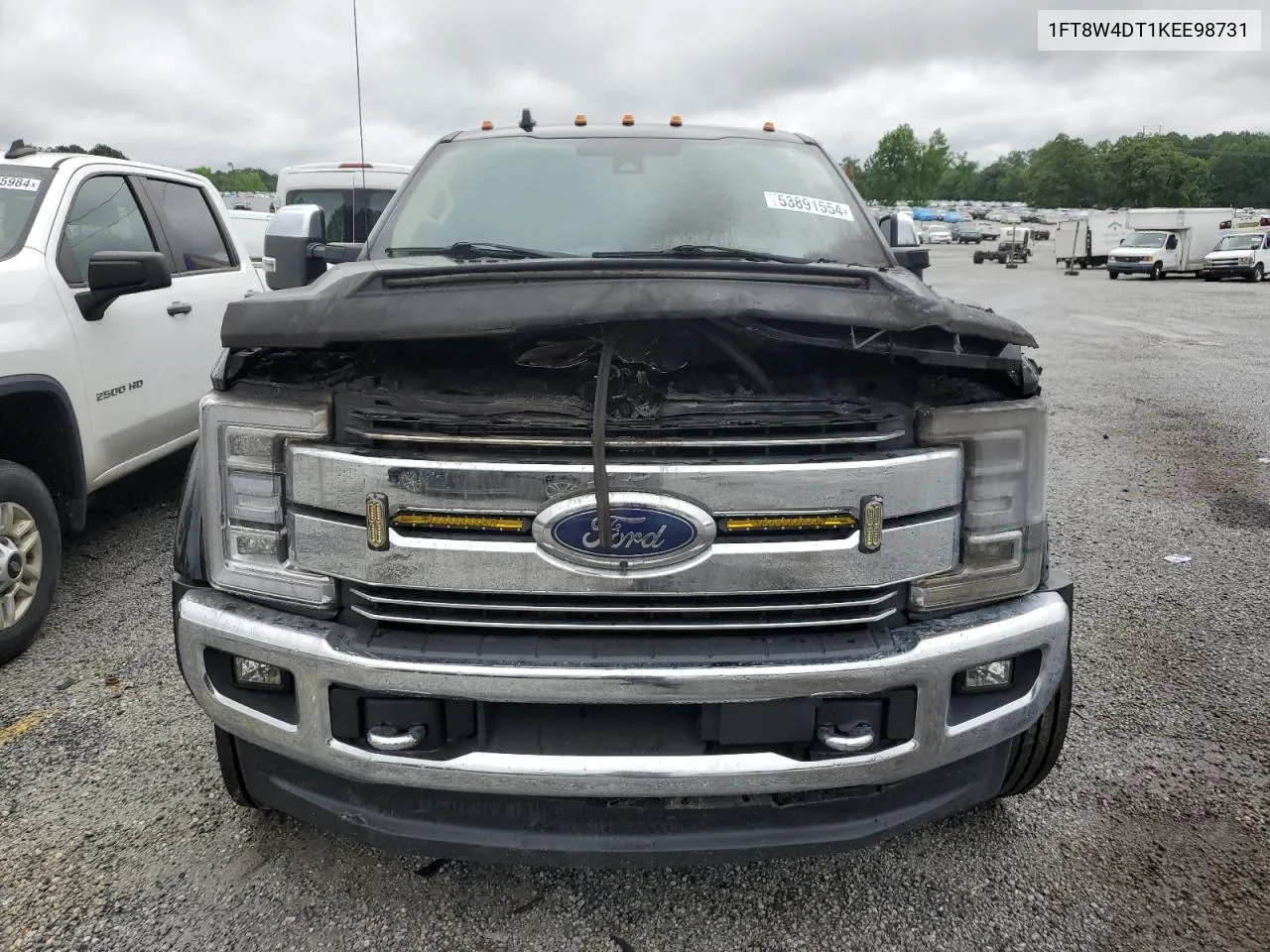 2019 Ford F450 Super Duty VIN: 1FT8W4DT1KEE98731 Lot: 53891554