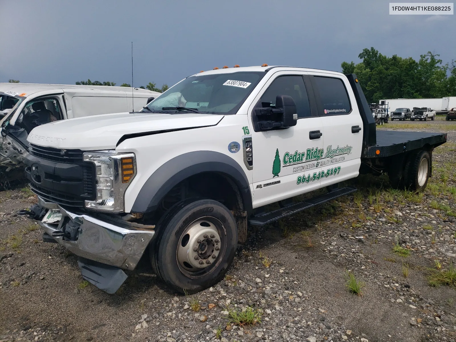 2019 Ford F450 Super Duty VIN: 1FD0W4HT1KEG88225 Lot: 63807904